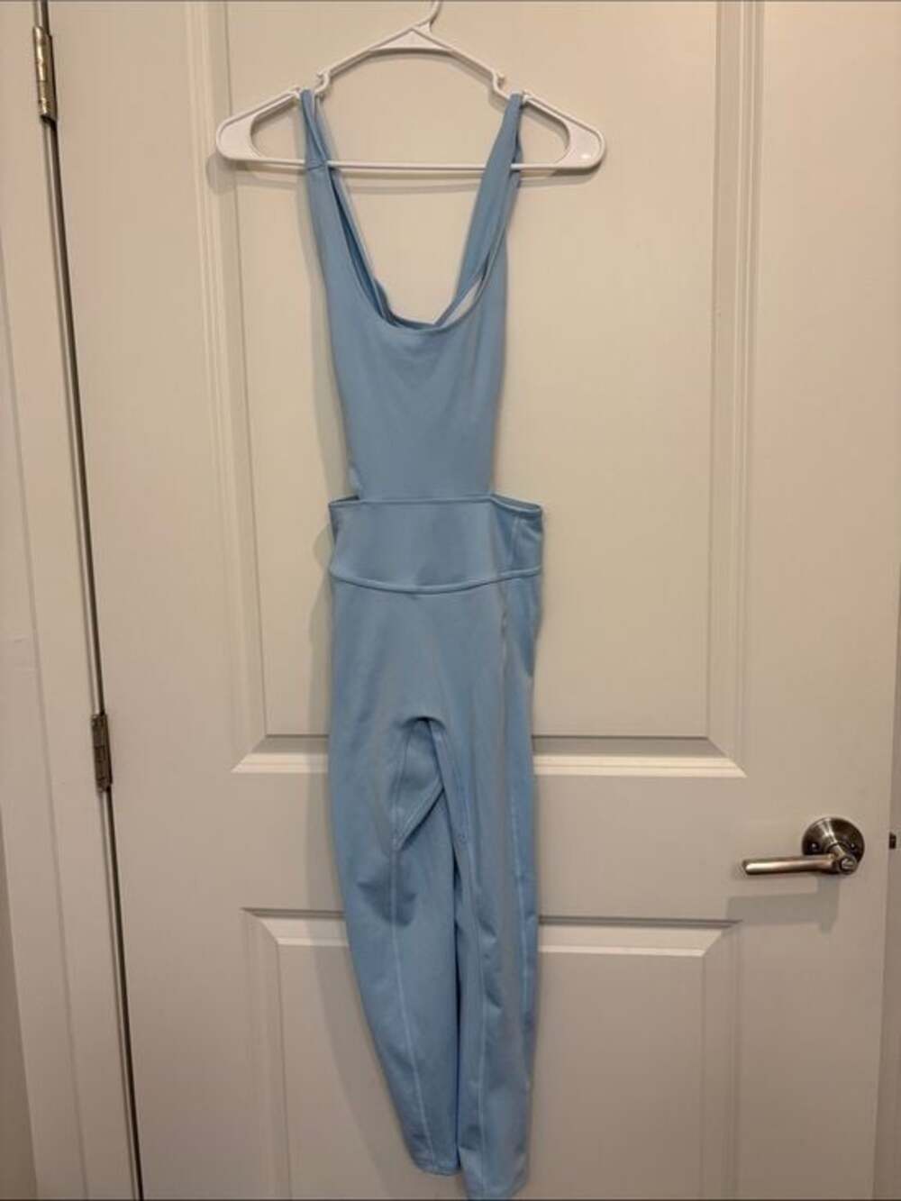 Free People Small Light Blue Women's Activewear Jumpsuit